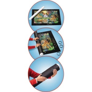 Ravensburger - Suport Pt Rulat Puzzle-Urile 1000 - 3000 Piese - Img 4