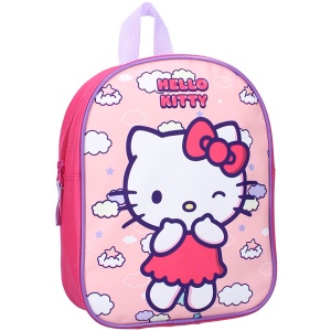 Rucsac Hello Kitty Pink Ribbon, 29x22x9 cm - Img 2