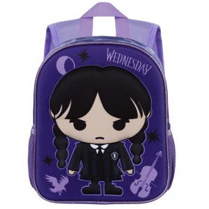 Rucsac Wednesday Chibi 3D, 26x31x11 cm - Img 2