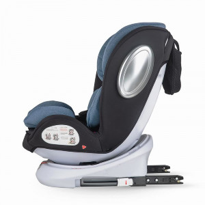 Scaun auto rotativ 0-36 kg Coccolle Lyra Celestial Blue - Img 6