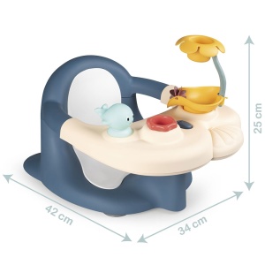 Scaun de baie Smoby Baby Bath Time albastru - Img 7