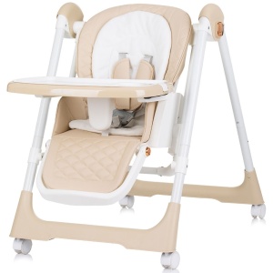 Scaun de masa Chipolino Milk Shake 2 in 1 beige - Img 2