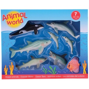 Set 7 figurine din cauciuc - Animale marine - Img 3