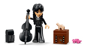 Set de construcție LEGO® Wednesday - Rucsacul lui Wednesday (76787), 401 piese, 9+ ani - Img 10