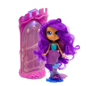Set de joaca cu papusa sirena Bright Fairy Friends, castel si accesorii - Img 2