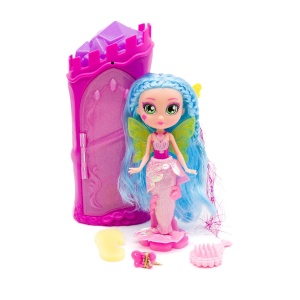 Set de joaca cu papusa sirena Bright Fairy Friends, castel si accesorii - Img 5