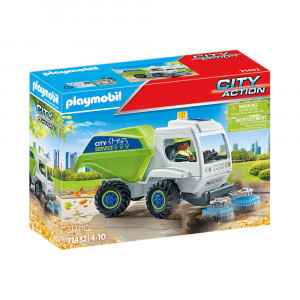 Set de joaca Playmobil - Masinuta De Curatat Strada - Img 1