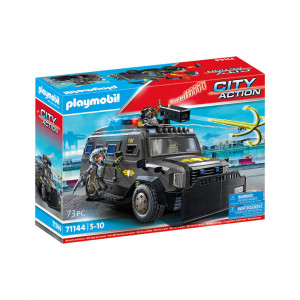 Set de joaca Playmobil - Vehiculul De Teren Al Echipei Swat - Img 1
