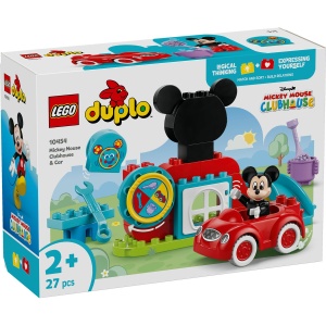 Set Jucarii LEGO DUPLO® - Clubul si masina lui Mickey Mouse (10454) - Img 3