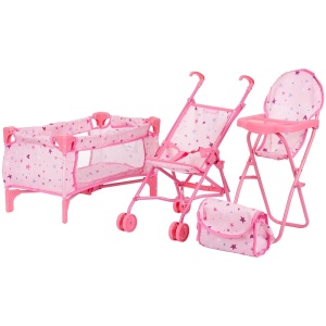 Set jucarii pentru papusi Chipolino Trixy 3 in 1 stars