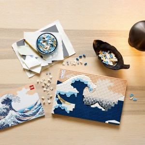 Set LEGO Art - Hokusai – Marele val (31208) - Img 8