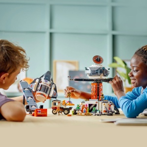 Set LEGO City - Baza spatiala si platforma de lansare a rachetei (60434) - Img 8