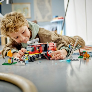 Set LEGO City - Camion de pompieri (60374) - Img 8