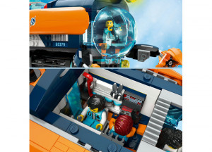 Set LEGO City - Submarin de explorari (60379) - Img 4