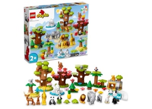 Set LEGO DUPLO - Animale din intreaga lume (10975)