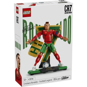 Set LEGO Editions - Cristiano Ronaldo – Legendă a fotbalului (43016) - Img 2