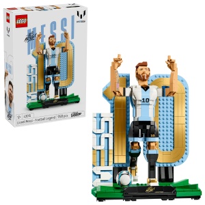Set LEGO Editions - Lionel Messi – Legendă a fotbalului (43015)