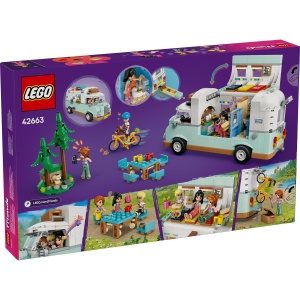 Set LEGO Friends - Aventura în rulota cu prietenii (42663) - Img 4