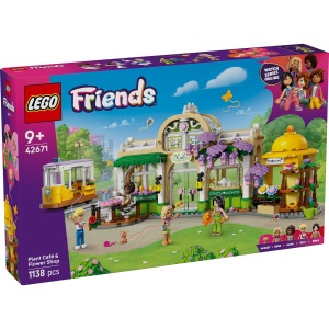 Set LEGO Friends - Cafenea cu multe plante şi florărie (42671) - Img 2