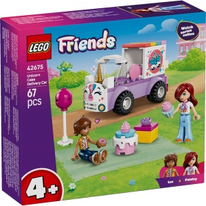 Set LEGO Friends - Mașină-unicorn pentru livrare de torturi (42675) - Img 2