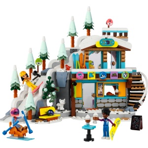 Set LEGO Friends - Partie de schi si cafenea (41756) - Img 6