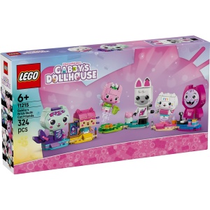 Set LEGO Gabby s Dollhouse - Prietenele pisicuțe din cărămizi ale lui Gabby (11215) - Img 2