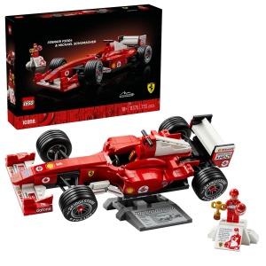Set LEGO Icons (Creator Expert) - Ferrari F2004 și Michael Schumacher (11375)