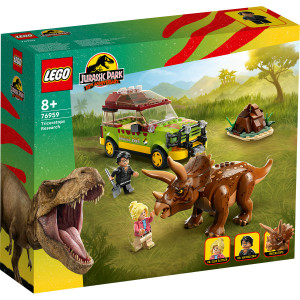 SET LEGO Jurassic World - Cercetarea dinozaurului Triceratops (76959) - Img 2