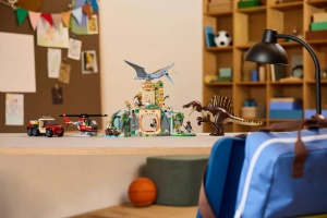 Set LEGO Jurassic World - Misiune aeriana cu Spinosaurus si Quetzalcoatlus (76976) - Img 8