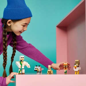 Set LEGO Minecraft - Atac în deșert cu un jocheu de găini (21592) - Img 4