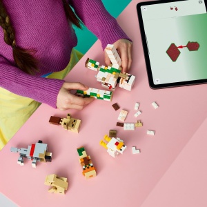 Set LEGO Minecraft - Atac în deșert cu un jocheu de găini (21592) - Img 7