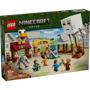 Set LEGO Minecraft - Atacul baloanelor Ghast asupra satului (21273) - Img 3