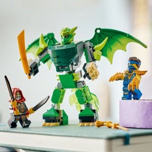 Set LEGO Ninjago - Pachet de luptă cu robotul dragon al lui Lloyd (71862) - Img 8