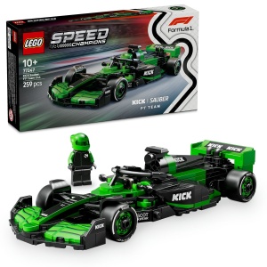Set LEGO Speed Champions - Masina de curse KICK Sauber F1® Team C44 (77247)
