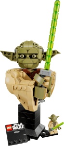 Set LEGO Star Wars - Bustul lui Yoda (75438) - Img 10