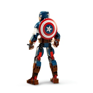 Set LEGO Super Heroes - Figurina de constructie Captain America (76258) - Img 7