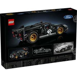 Set LEGO Technic - Maşina de curse 1966 Ford GT40 MKII (42223) - Img 3