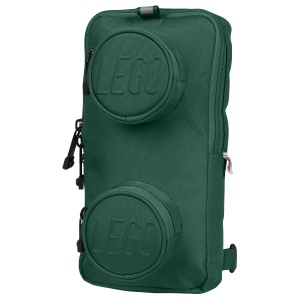 Sling bag LEGO Signature Brick 1x2 - Verde închis