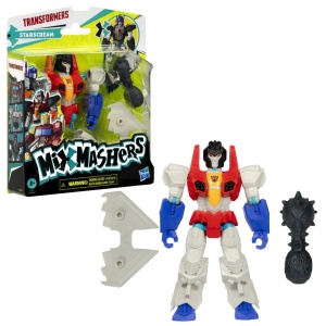 Transformers Mix Mashers Figurina Starscream 12Cm Si Accesorii - Img 6