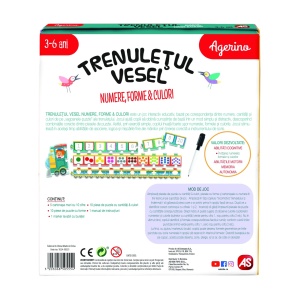 Trenuletul Vesel Numere Forme Culori - Img 6