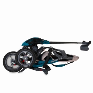 Tricicleta multifunctionala 4in1 cu sezut reversibil Coccolle Velo Air Verde - Img 6