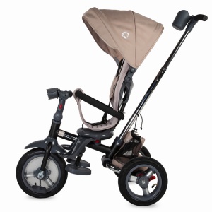 Tricicleta multifunctionala 4in1 cu sezut reversibil Coccolle Velo Air Bej - Img 5
