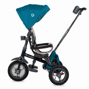 Tricicleta multifunctionala 4in1 cu sezut reversibil Coccolle Velo Air Verde - Img 8