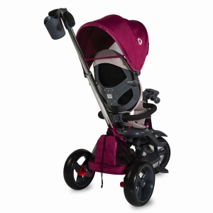 Tricicleta multifunctionala 4in1 cu sezut reversibil Coccolle Velo Violet - Img 2