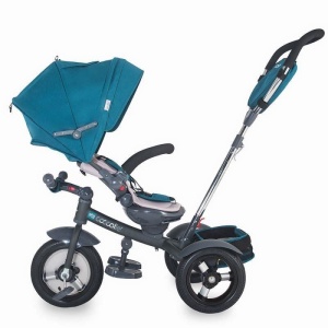 Tricicleta multifunctionala Coccolle Giro Plus Albastru - Img 4