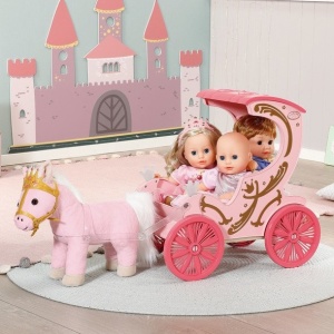 ZAPF - Baby Annabell Trasura cu ponei - Img 3