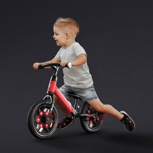 Balance bike QPlay Spark Rosu - Img 3