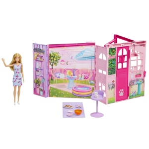 Barbie Dream Land Casuta De Vacanta Cu Accesorii - Img 2