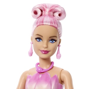 Barbie Petal Pop Set Papusa Barbie Lalea Roz Si Accesorii - Img 5