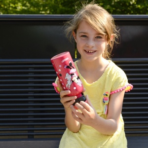 Bidon din aluminiu Minnie Mouse, 0.4l - Img 2